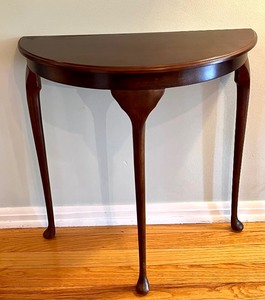 Half Circle Accent Table