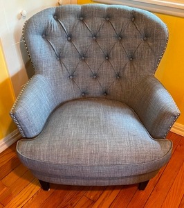 Lovely Oversized Upholstered Armchair