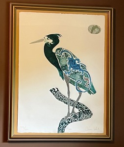 Pair of Beautiful Bird Prints by Jonna White