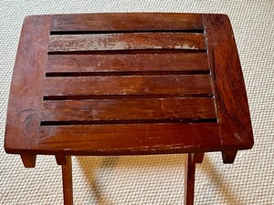 Vintage Teak Accent Table