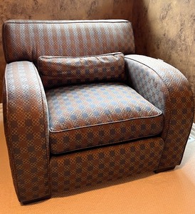 Fun Designed Upholstered Chair by Bernhardt