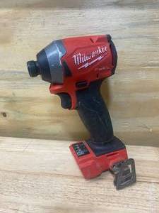 lot 62 image: MILWAUKEE M18 FUEL 18-Volt Lithium-Ion Brushless Cordless 14 in. Hex Impact Driver (Tool-Only)
