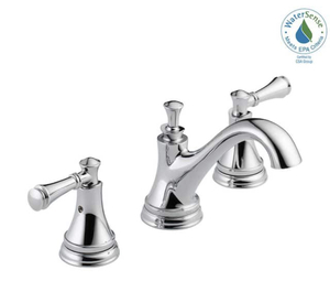 lot 63 image: DELTA Silverton 8 in. Widespread 2-Handle Bathroom Faucet in Chrome