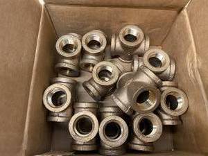 lot 79 image: Lot of 11- 12 Pipe Fittings