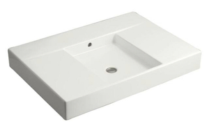 lot 89 image: KOHLER 22 in. Traverse Vanity Top Countertop Sink