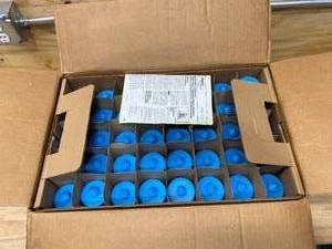 lot 16 image: TYCO Case of 80-  Fire Sprinklers - 5.6K RFII  12 Concealed Pendent 155 Cup Assembly Only (TY3531)
