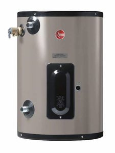 lot 25 image: RHEEM Commercial Point of Use 2 Gal. 240-Volt 1.5 kW 1 Phase Electric Tank Water Heater