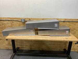 lot 36 image: WEIL-MCLAIN Lot of 3- Size 4, Horizontal, Gas-Fired Boiler Collector Hoods