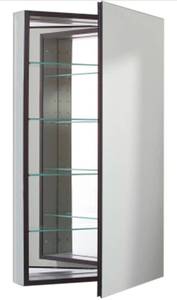 lot 8 image: ROBERN Lot of 2- CB-MP24D6FPRL M-Series Right-Hand Flat Mirror Medicine Cabinets with Defogger and Light