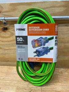 lot 10 image: PRIME Outdoor Extension Cord (50 ft.)