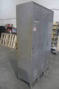 78 x 45 x 18 - 3 vertical heavy duty Locker set