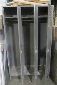 78 x 45 x 18 - 3 vertical heavy duty Locker set