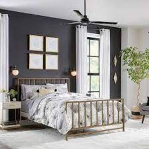 lot 14 image: StyleWell Gold Frame with White Matte Gallery Wall Picture Frames (Set of 4)