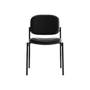 lot 57 image: HON Bonded Leather Stacking Guest Chair (set of 2)
