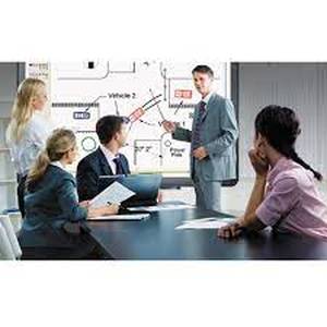 lot 79 image: Magnetic Dry Erase Tile Board 38 12 x 58, White Surface