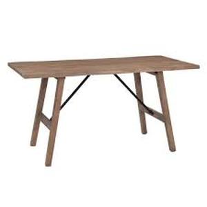 lot 89 image: Steve Silver Tahoe 36 in. H Natural Wood Top Rectangular Counter Table