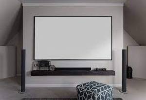lot 91 image: Elite Screens - Aeon Series 120 Projector Screen - Edgeless
