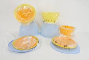 lot 34 image: Lot of 6 New Tupperware Bowls and Lids