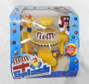 lot 94 image: New M and Ms Candy Dispenser - Limited Edition Make A Splash