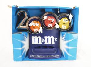 lot 96 image: New M and Ms Candy Dispenser - Limited Edition 2000 Millennium