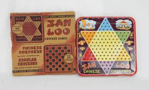 lot 86 image: Vintage 1952 San Loo Chinese Checkers