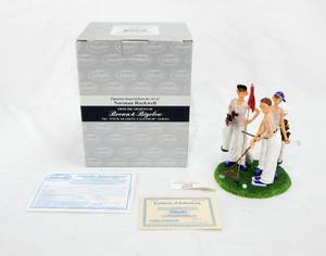 lot 102 image: Vintage Islandia International Norman Rockwell Missed Figurine