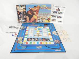 lot 111 image: The 1988 VCR Wrestle Mania Game by Akklaim Entertainment Inc - NO VCR TAPE