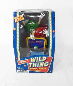 lot 135 image: New M and Ms Candy Dispenser - Limited Edition Wild Thing Roller Coaster