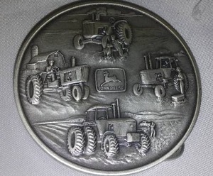 lot 50 image: John Deere Belt Buckle 1982