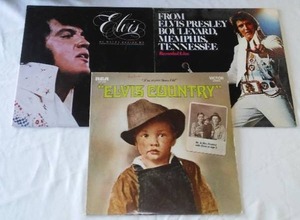 lot 77 image: (3)  Elvis Presley Albums 12 in.