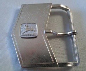 lot 112 image: John Deere Belt Buckle Dress Belt Style