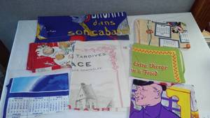 lot 122 image: 7 Towels, Scarves Purchased In France