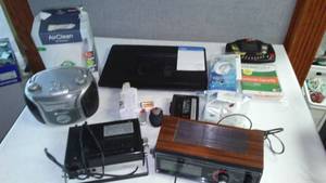lot 123 image: Electronics, Laptop Fan, Pedometer and More
