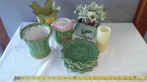 lot 204 image: Stoneware Ceramic and more.