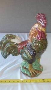 lot 209 image: Ceramic Rooster