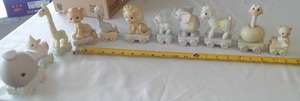 lot 144 image: (11) Precious Moments Birthday Train- See Pics.