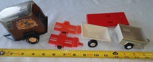 lot 150 image: Toy Trailers ERTL Buddy L & More.