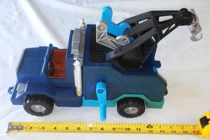 lot 158 image: 1982 Fisher Price Wrecker Tow Truck.