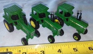 lot 167 image: (3) John Deere Tractors.