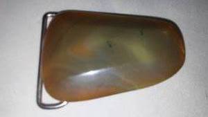 lot 283 image: Polished Rock Belt Buckle