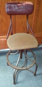 lot 57A image: Vintage Telephone Operators Chairs