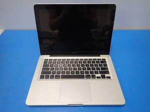 Apple&nbspMacBookPro8,1 A1278 MC700LLA &nbspINTEL(R) CORE(TM) I5-2415M CPU  2.30GHZ  4GB DDR3 RAM  320GB SSD  13.0 screen w 1024 x 768 resolution  includes power cable and IOS  has crack on left side of screen  has sticker residue