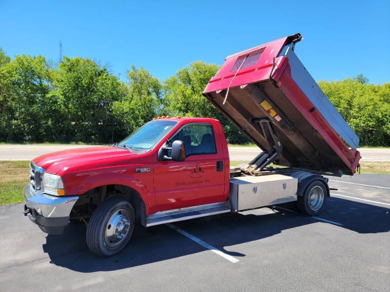 2003 Ford F-550 w Dump Bed - 1FDAF56P43EB98461