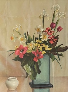 lot 65 image: Vintage Framed Print