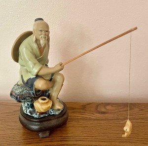 lot 97 image: 2 Asian Inspired Figurines