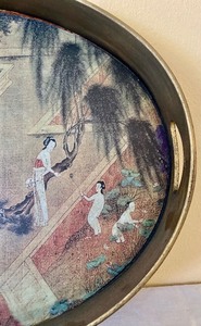 lot 119 image: Vintage Serving Tray