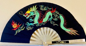 lot 126 image: 3 Fine Asian Inspired Handheld Fans