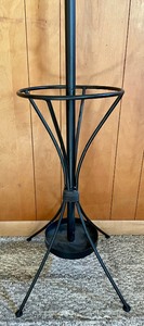 lot 170 image: Black Metal Coat Rack