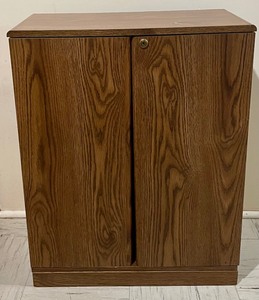 lot 191 image: Fold Out Media Cabinet