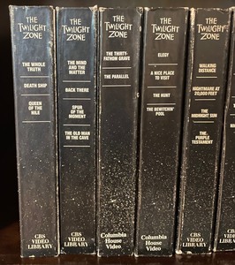 lot 205 image: The Twilight Zone VHS Grouping